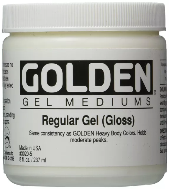 GOLDEN ACRYLIC : Regular Gel GLOSS : 236ml : 473ml : 946ml