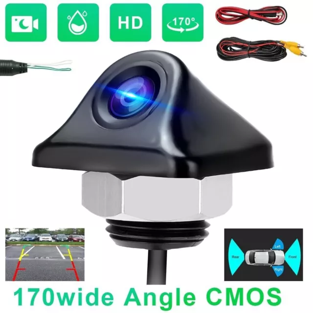 Front 170° CMOS HD Car Front Side Reverse Camera / Rear View Parking Waterproof