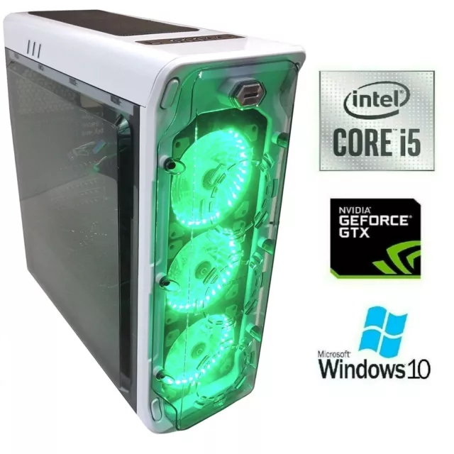 PC GAMING COMPUTER come nuovo - NVIDIA 1060 GTX 16 GB DDR4 i5 9th INTEL SSD240GB