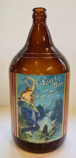 Vintage Lorelei Beer Bottle, Kessler Brewing, Helena Montana.