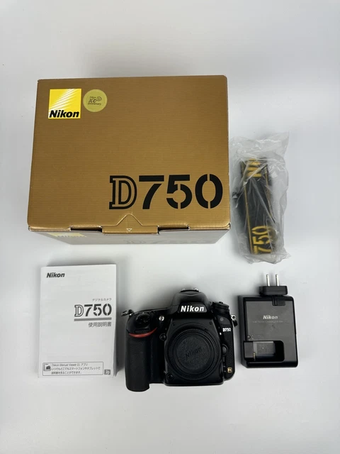 Nikon D750 24.3 MP Digital SLR Camera - Japanese Model  (Body Only)