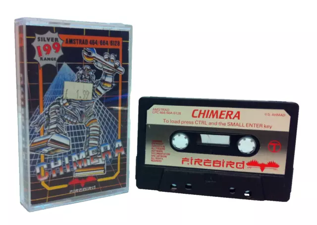 Chimera AMSTRAD GAME Firebird Silver (VGC) Complete