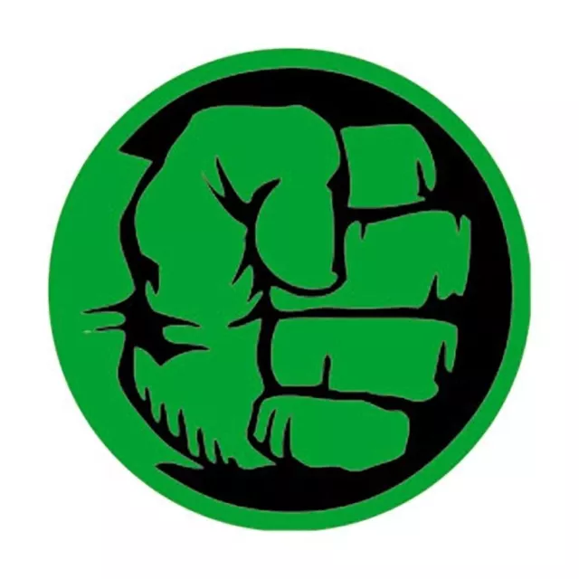 HULK Fist Car Window Vinyl Decal Graphic Truck Bumper Round Circle Sticker