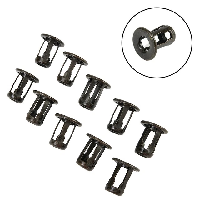 Estilosamente cómodo moda caliente nuevos clips base coche 10 UD. A3 A8 polilla de fijación