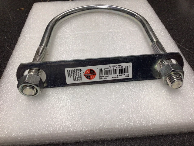National Hardware U Bolt in Zinc Plated 1/2" x 4-1/2" x 7"  2190BC N347-831