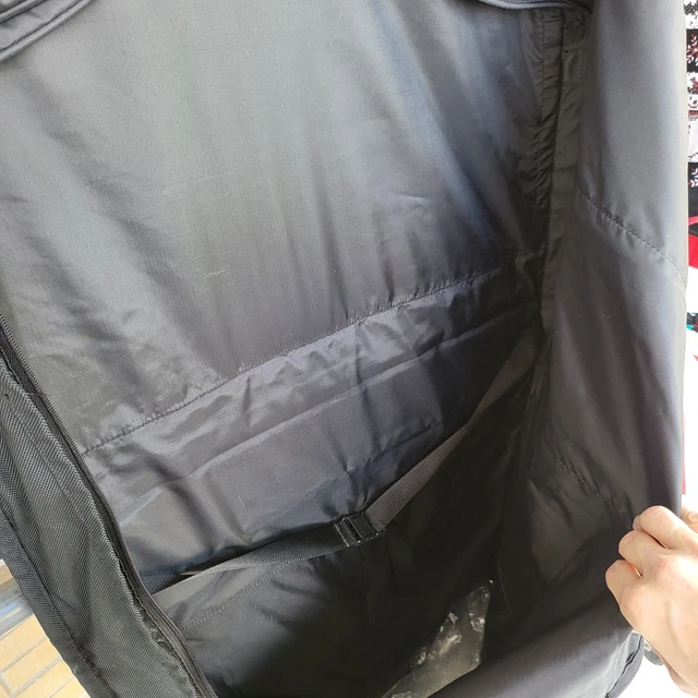 Genuine TUMI Ballistic Nylon Black Bi-Fold Luggage Garment Bag w/Shoulder Strap 7