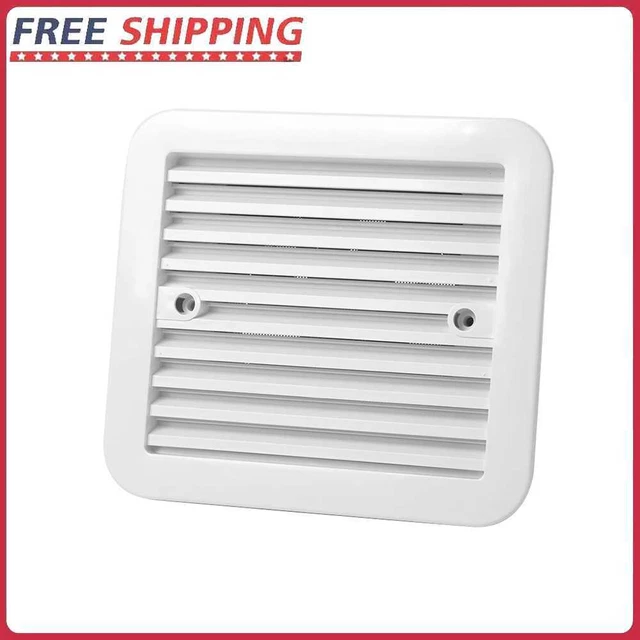 12V Fridge Vent with Fan for RV Trailer Side Silent Air Outlet Ventilation Fan