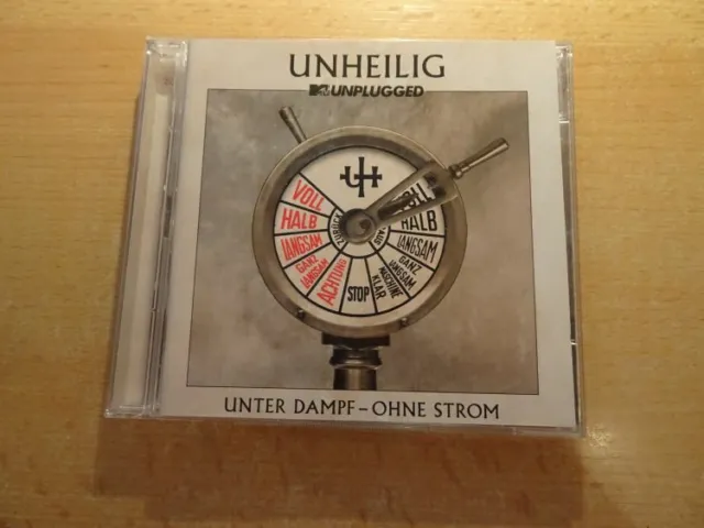 Doppel CD Unheilig - Unter Dampf - Ohne Strom - MTV Unplugged - 2015
