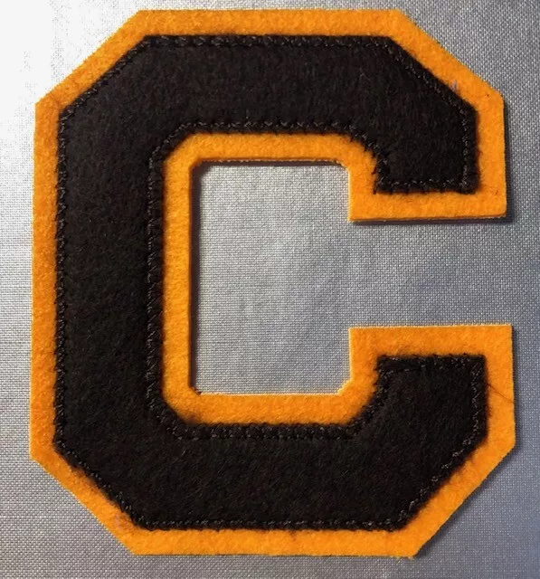 BOSTON BRUINS CAPTAINS C PATCH FOR 1981-1995 BLACK JERSEY RAY BOURQUE