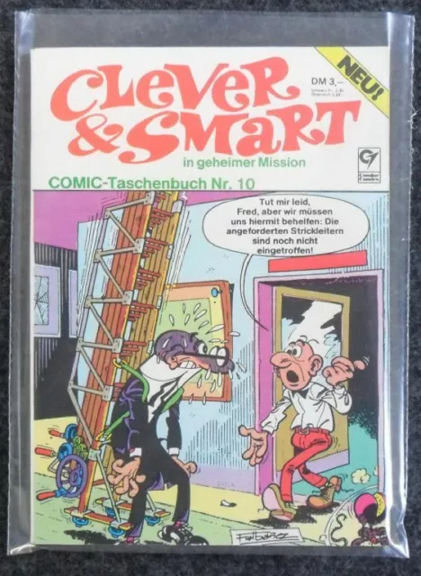 Clever & Smart Comic-Taschenbuch Nr. 10 - Condor Verlag - Z. 1/1- (Seiten Fest)