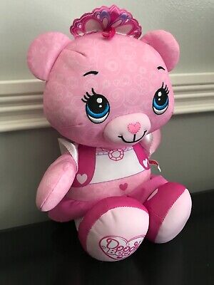 Fisher-Price Pink Princess Doodle Bear Stuffed Animal Plush Toy H1H2