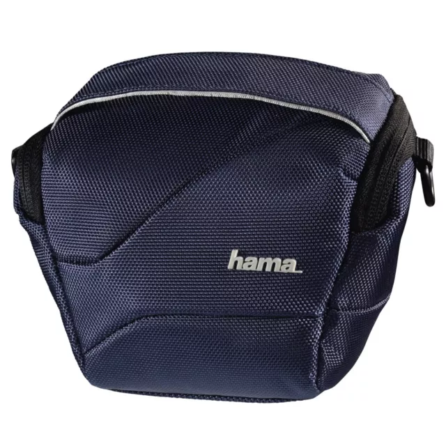 Hama Bolso de Cámara Seattle COLT 80 Azul Dslm DSLR la Foto Funda Protectora