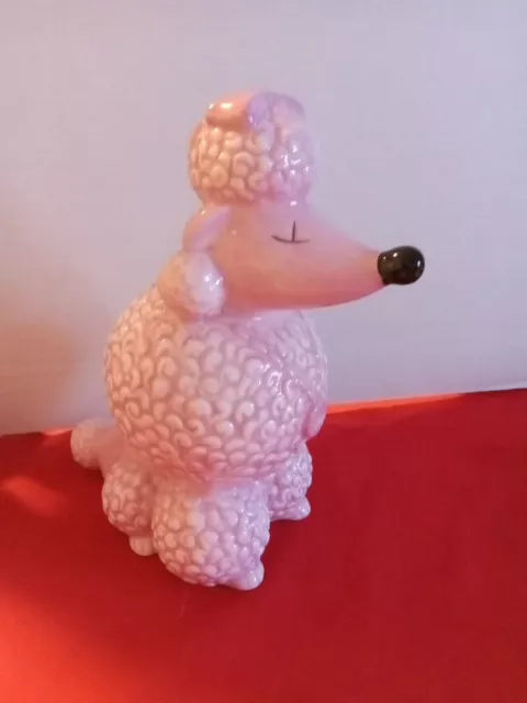 Mary Kay Pink Poodle Gigi Piggy  Bank Coin Bank  Makeup Promotional Collectible