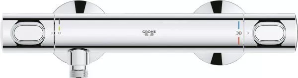 Grohe Brause-Thermostat Precision Flow verchromt Duscharmatur Wandmontage