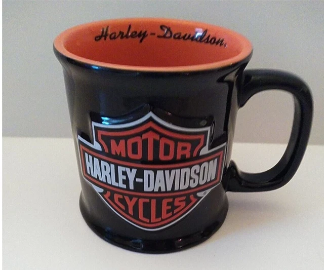 *New*Harley Davidson Motorcycle Coffee Cup Mug is 3D Embossed