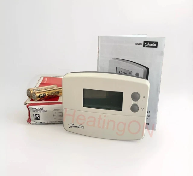 DANFOSS TP5000 SI HARDWIRED PROGRAMMABLE ROOM THERMOSTAT 087N791000 £ ...