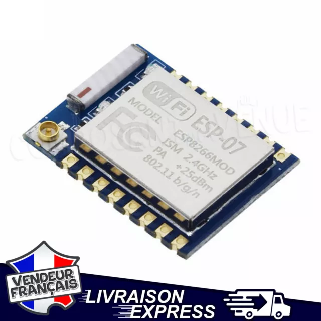 Module Esp8266 Esp-07 Émetteur-Récepteur Sans Fil Arduino Raspberry [746]