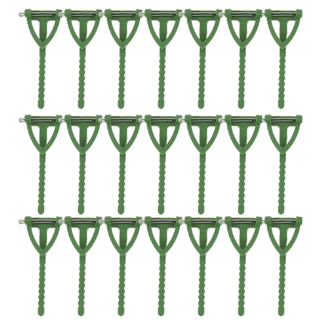 200pcs Broche en plastique Triangle Boutonniere Corsage Making Material Brooch