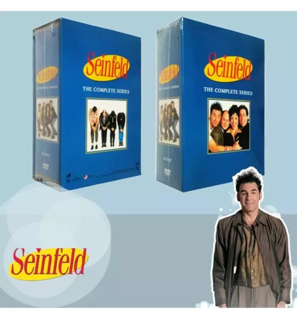 Seinfeld: The Complete Series Season 1-9 DVD 33-Disc Box Set New & Fast Shipping