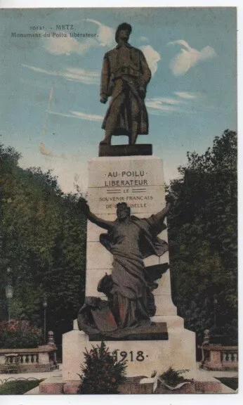 CPA - METZ - Monument du Poilu Libérateur
