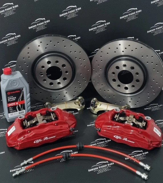 2 Dischi Freno Anteriori ATEC Germany Per ALFA ROMEO 159, Brera, Giulietta - Diametro 305 Mm, Ventilati, Spessore 28 Mm