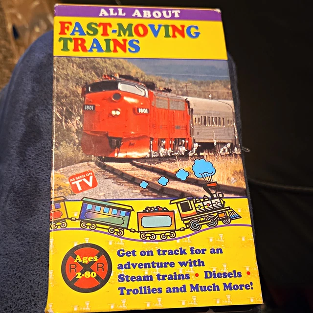GOODTIMES ALL ABOUT Fast-Moving Trains (VHS, 1994) Educational Trains ...