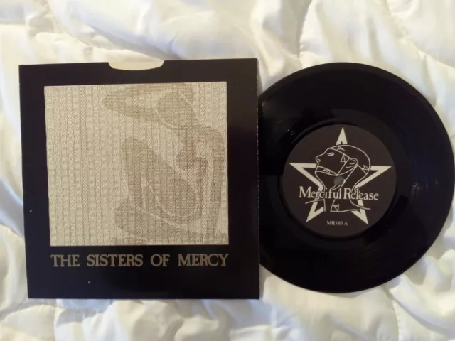 SISTERS OF MERCY 7" mispress / reverse cover ALICE ( Joy Division/Cure/Bauhaus )