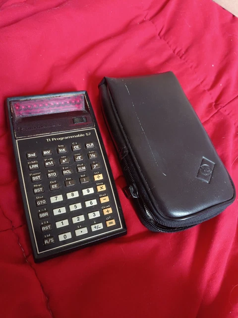 Texas Ti Programmable 57