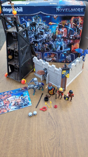 Playmobil Novelmore 70870 pas cher, L'attaque de la tour de combat des Burnham Raiders