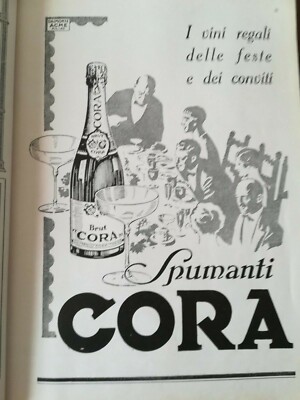 CORA LIQUORE AMARO VINO SPUMANTE PINOT POGGIO BIGLIETTO 