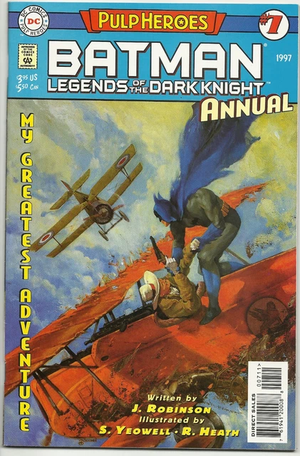 Batman Legends of the Dark Knight Annual #7 VF/NM 9.0 1997 Pulp Heroes