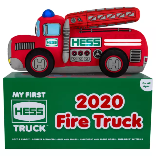 2020 Hess Fire Truck Plush My First Hess Truck