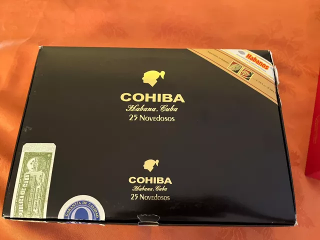 Boîte Cigares COHIBA Novedosos