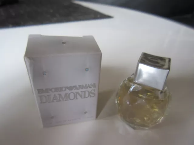 Miniature EDP Diamonds d'emporio Armani 5 ml. Pleine + boîte.