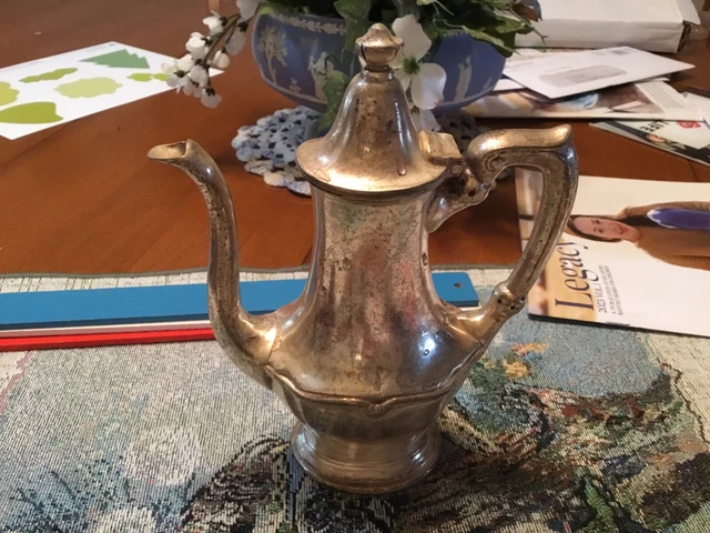 Big 4 railroad dining car silver coffee pot C C C & StL