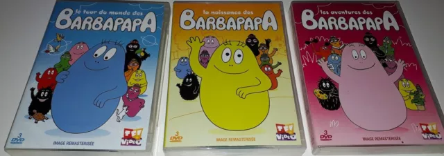 Barbapapa 9 Dvd En 3 Coffrets De 3 Dvd