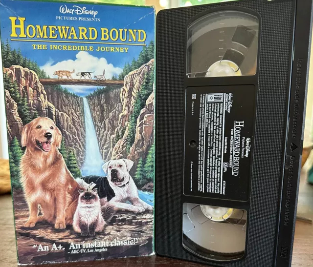 HOMEWARD BOUND: THE Incredible Journey (VHS, 1993) $6.00 - PicClick