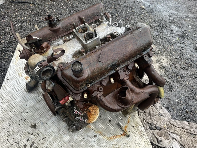 FORD 3.0 ESSEX 3000cc Mk3 Capri 3.0s Manual Engine With Flywheel And ...