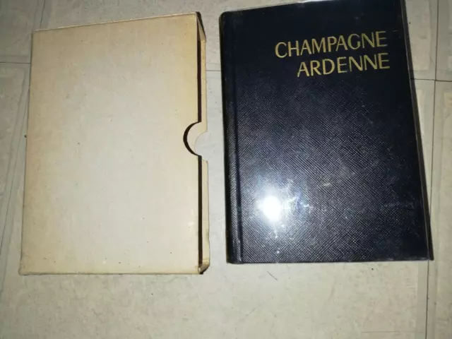 Guides Bleus Hachette Champagne Ardenne 1971 Cartonnage Jaquette Ttbe Cartes