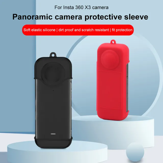 Dustproof Protective Sleeve Anti Slip Soft Body Case Replacement for Insta360 X3