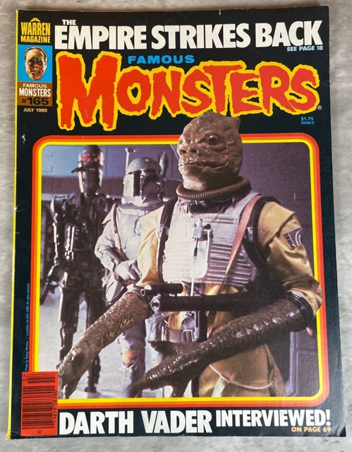 FAMOUS MONSTERS #167 ~ Star Wars Empire Strikes Back Cover ~ 1980