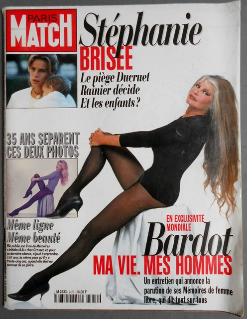▻PM 2470-1996-BRIGITTE BARDOT-STÉPHANIE Caroline Monaco-Bon Jovi