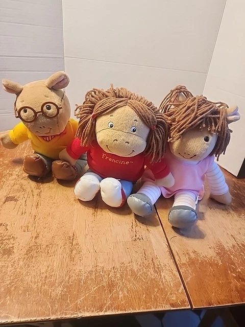 Peluche Arthur El Muñeco Oso Hormiguero De Pbs Show Arthur - | Envío gratis