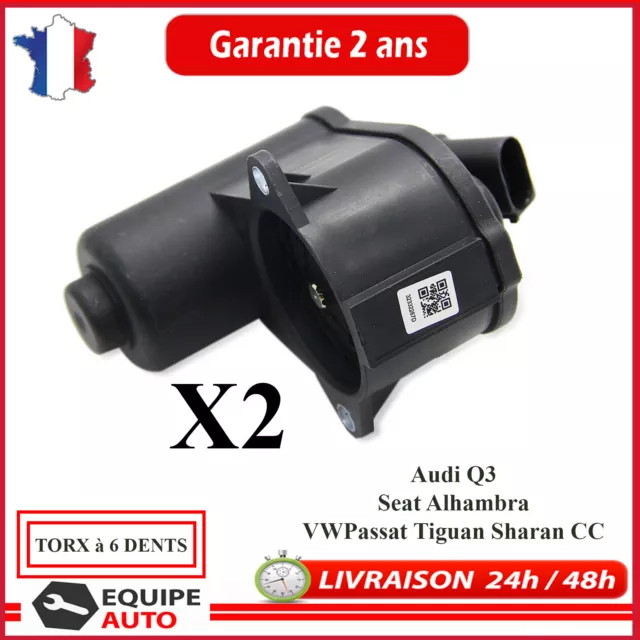 3C0998281 Servo-Moteur Étrier de Frein à 6 Dents pr VW Tiguan Passat Audi par 2