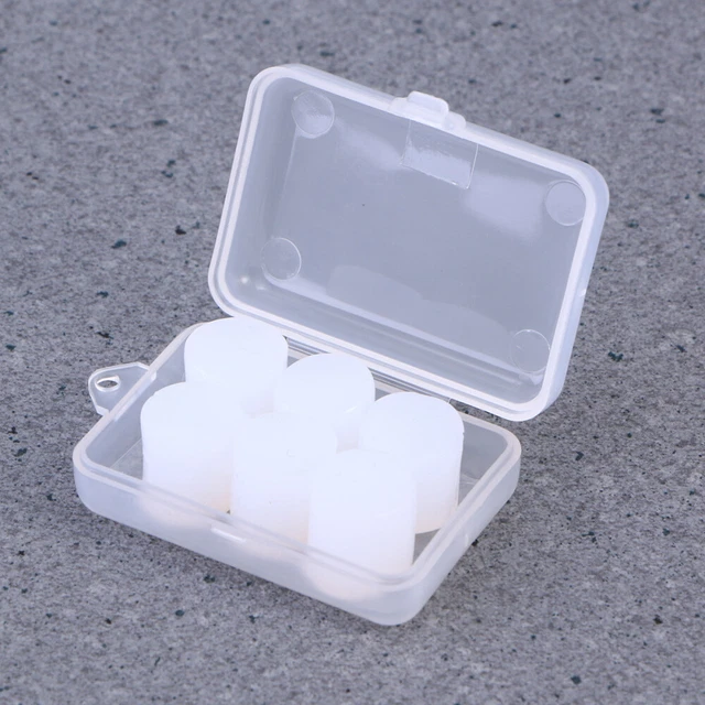3 paia protezioni orecchie in silicone tappi per orecchie in silicone tappi per orecchie impermeabili per dormire