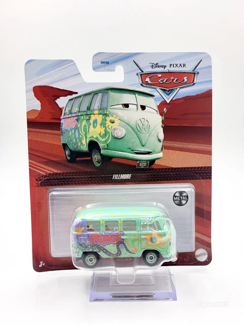 DISNEY PIXAR CARS Fillmore VW Camper Van EUR 11,86 - PicClick IT