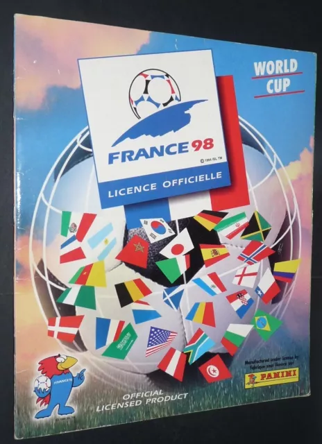 Album Football Panini Fifa World Cup France 98 1998 Incomplet 199 Sur 561