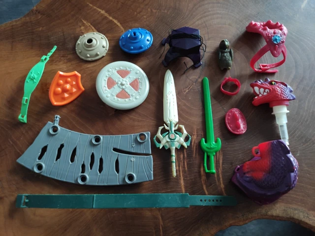 Masters of the Universe ZUBEHÖR/WAFFEN KONVOLUT MOTU VINTAGE