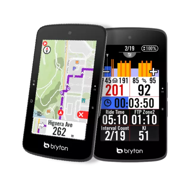 Cyclo-Ordinateur GPS Vélo BRYTON Br S800 T Complet De Bande Et Capteurs