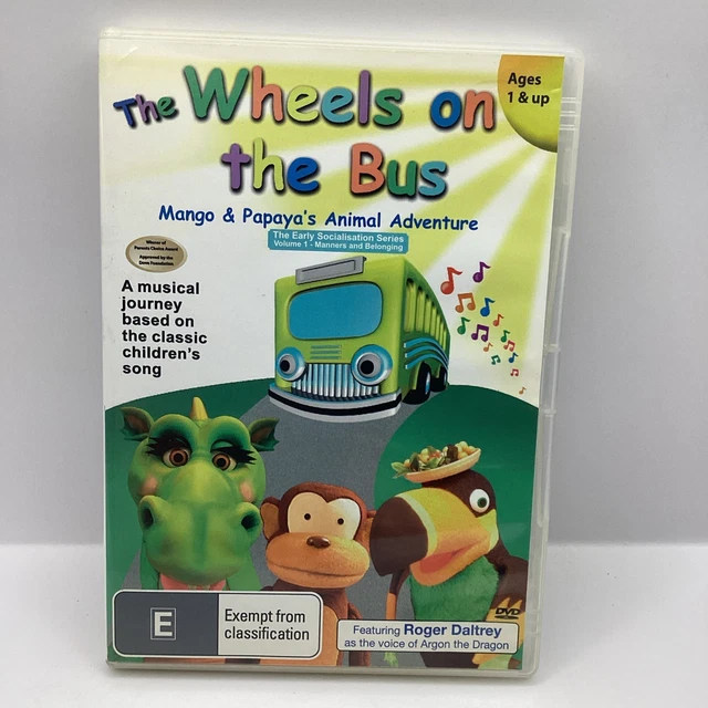 THE WHEELS ON the Bus: Mango's Big Dog Parade - DVD By Roger